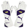 Puma Purple Race Gloves - W Series Motorsport Gear - F1 Vintage Racewear