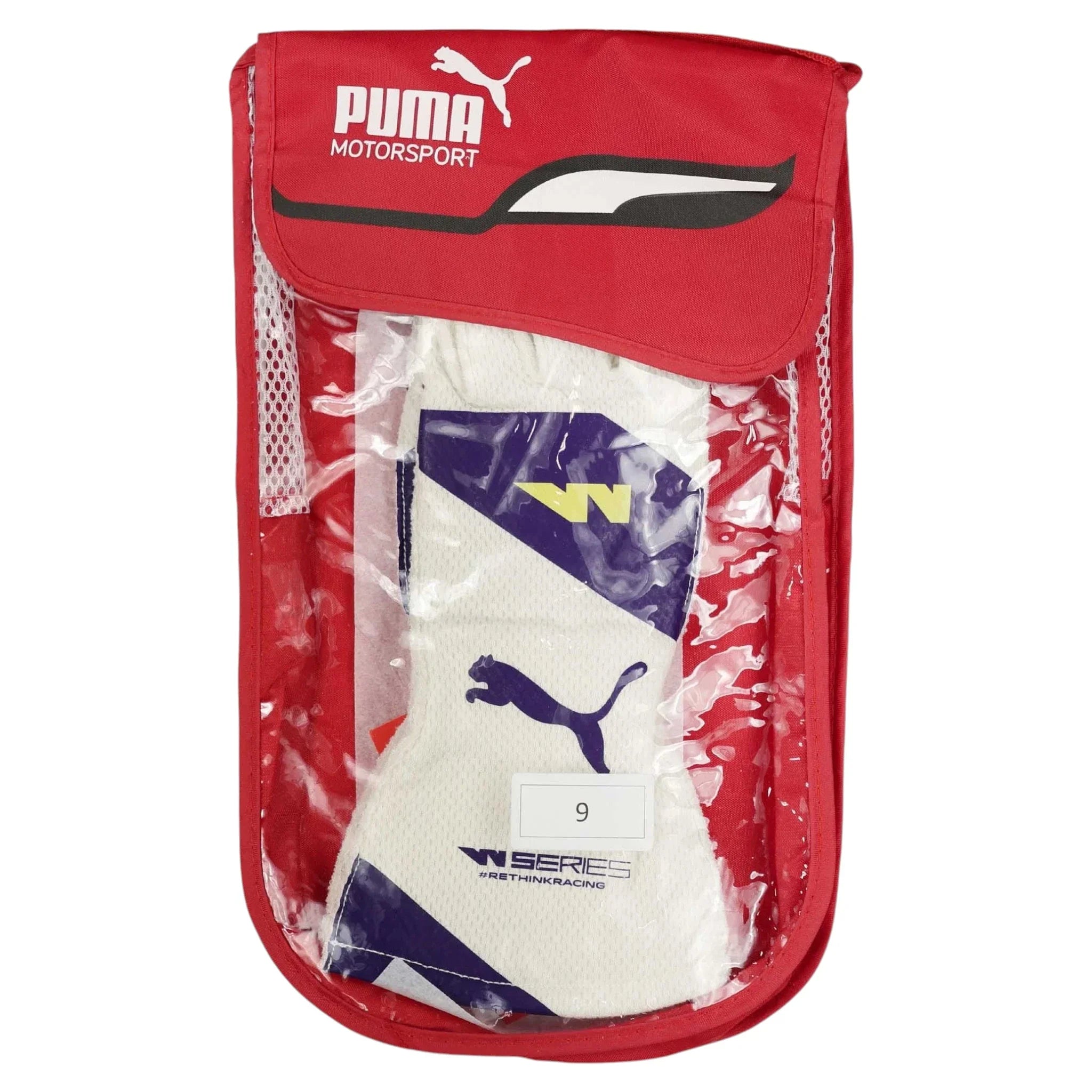 Puma Purple Race Gloves - W Series Motorsport Gear - F1 Vintage Racewear