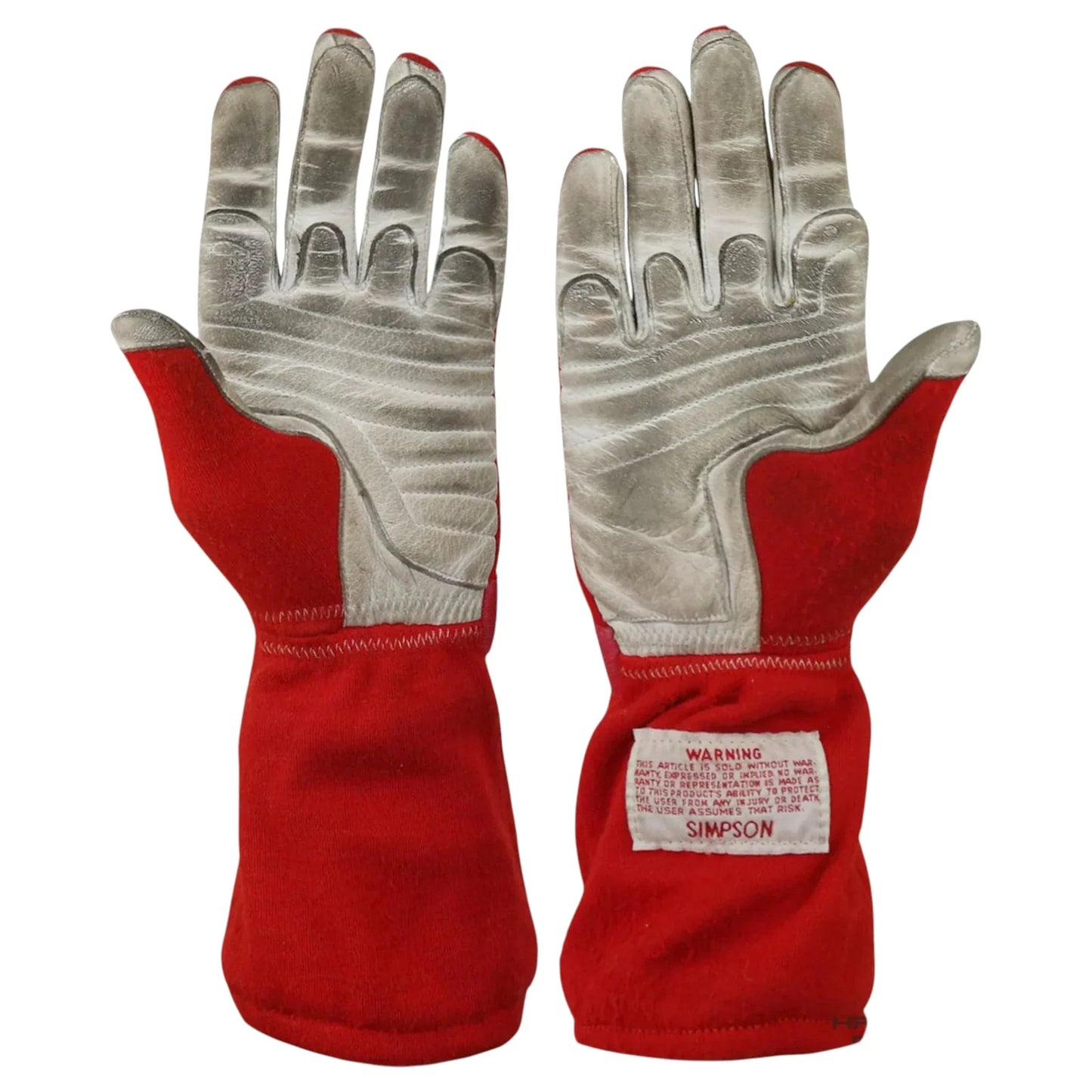 Autographed Al Unser Jr. Race Team Penske IndyCar Gloves - F1 Vintage Racewear