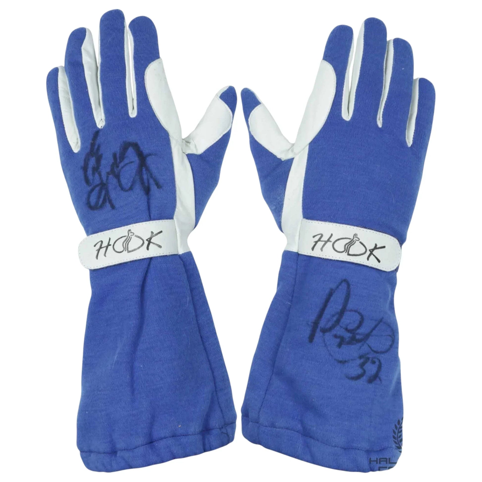 Autographed IndyCar Gloves - Patrick Carpentier Signed Team Player's Collectibles - F1 Vintage Racewear
