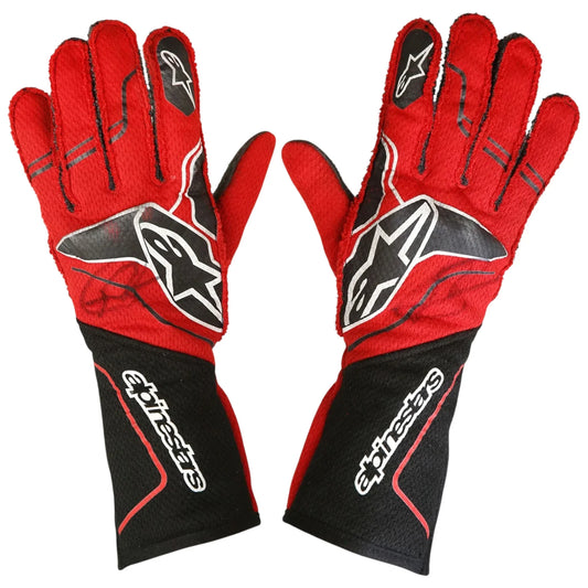 2023 Romain Grosjean Signed IndyCar Gloves - F1 Vintage Racewear
