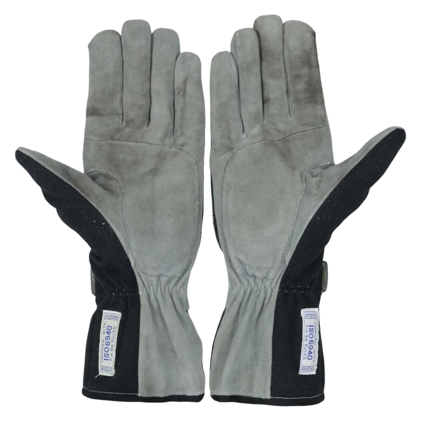 2001 Mika Hakkinen Signed Mercedes McLaren F1 Racing Gloves - F1 Vintage Racewear