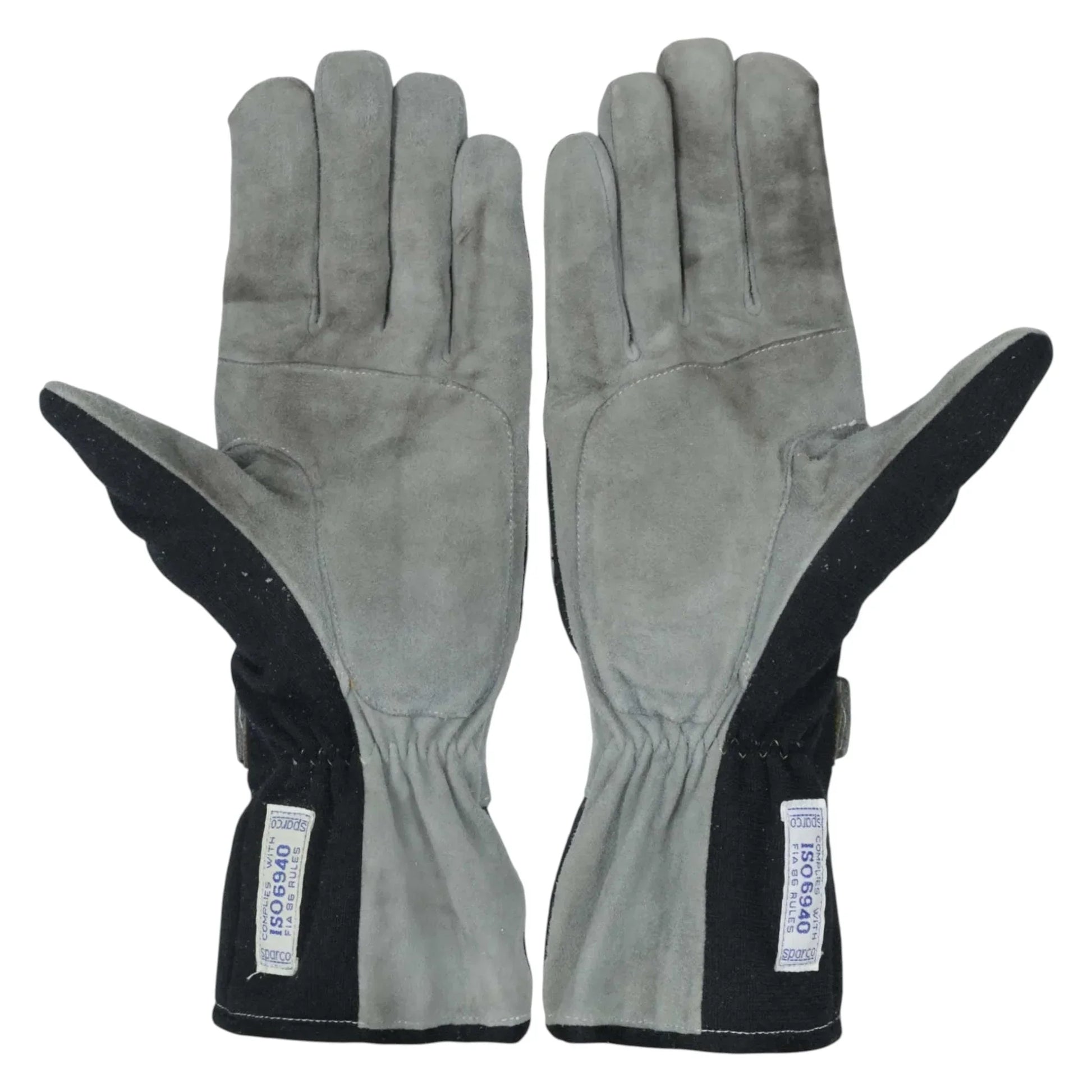 2001 Mika Hakkinen Signed Mercedes McLaren F1 Racing Gloves - F1 Vintage Racewear