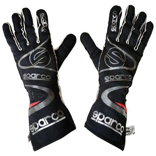Sebastien Bourdais Signed Race Dragon Racing Indycar Gloves - 2012/13 - F1 Vintage Racewear