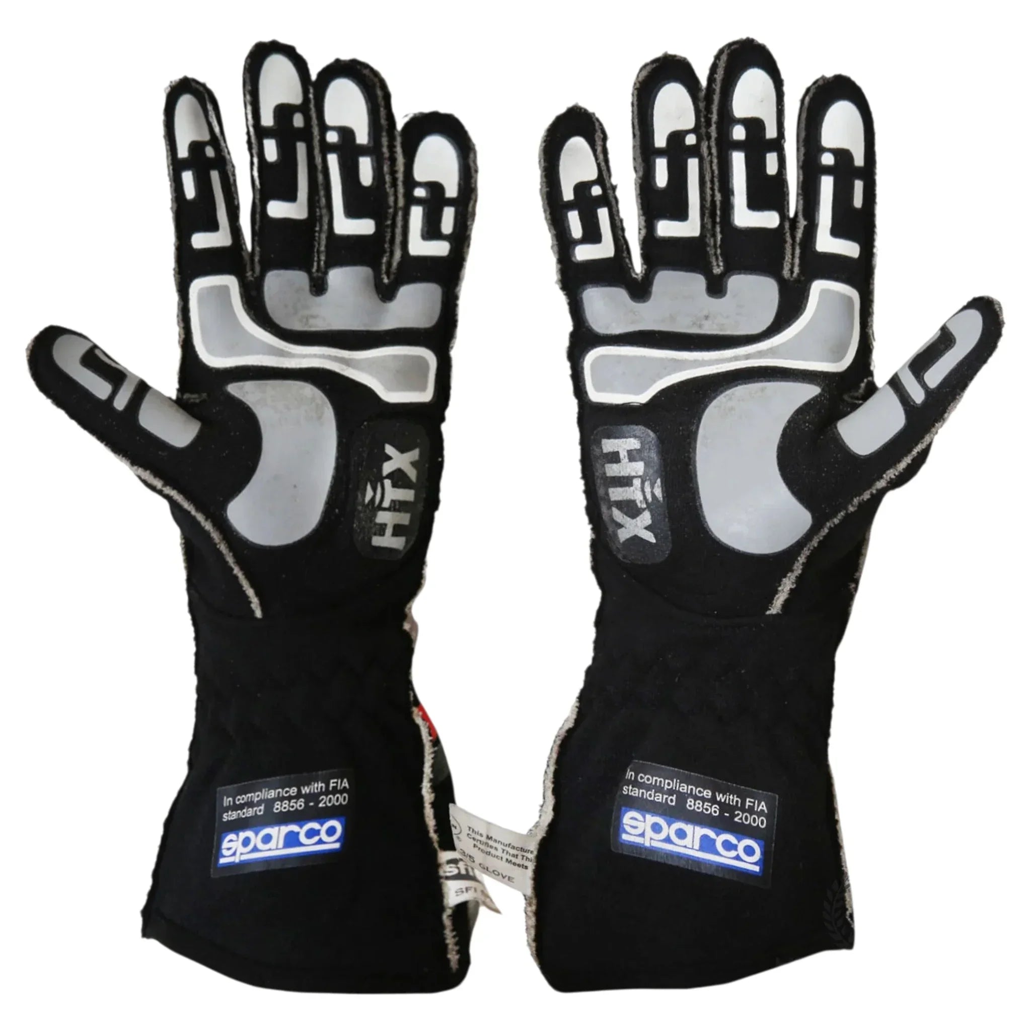 Sebastien Bourdais Signed Race Dragon Racing Indycar Gloves - 2012/13 - F1 Vintage Racewear