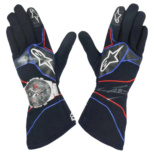2019 Pierre Gasly Signed Belgian GP Scuderia Toro Rosso F1 Gloves - F1 Vintage Racewear