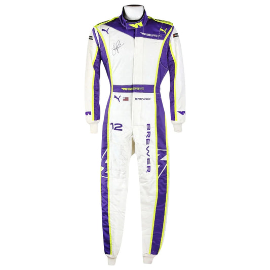 2022 Lindsay Brewer Signed W Series Suit - F1 Vintage Racewear