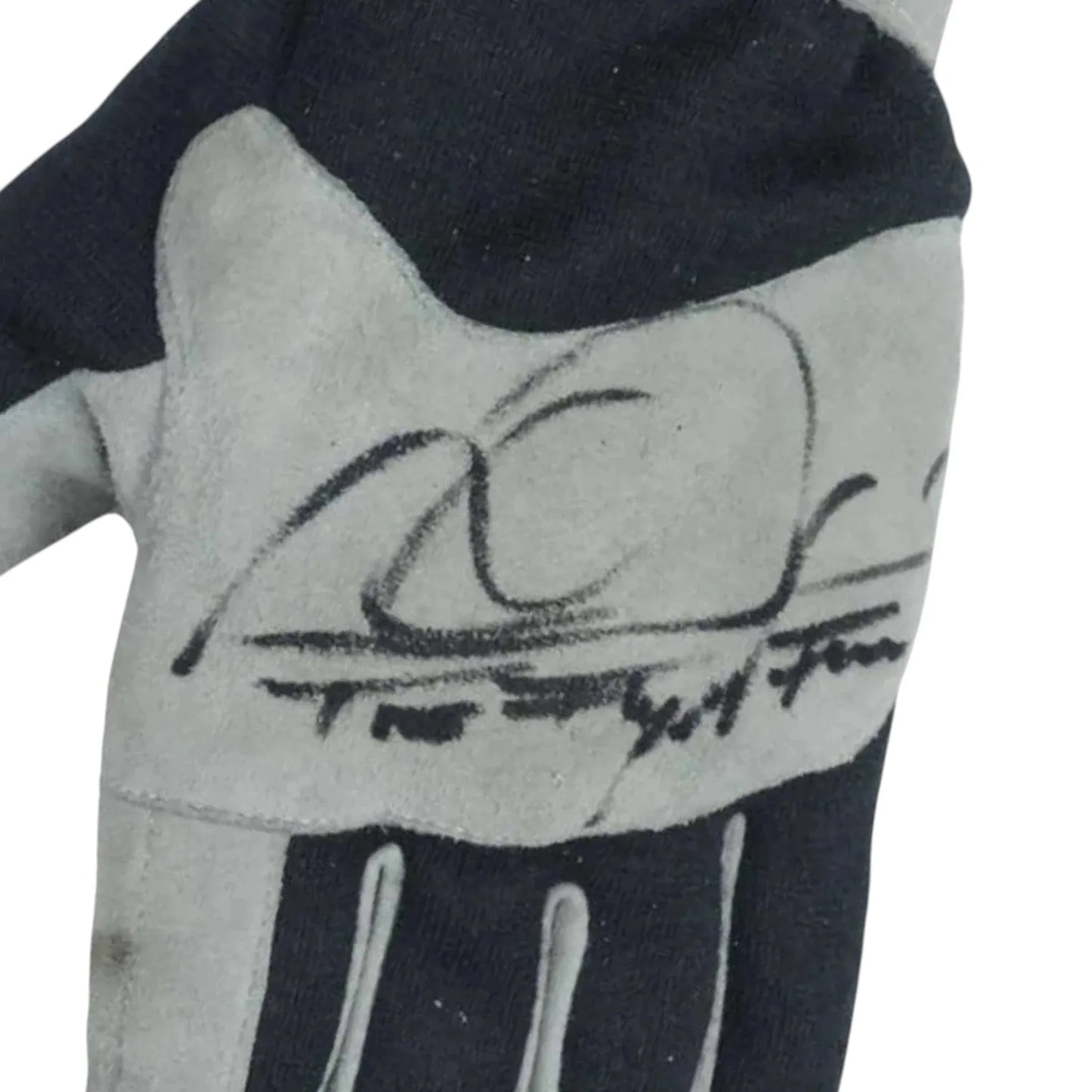 2001 Mika Hakkinen Signed Mercedes McLaren F1 Racing Gloves - F1 Vintage Racewear