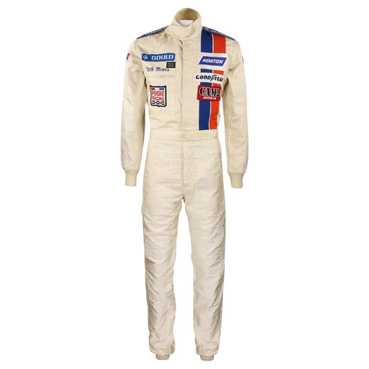 1979 Rick Mears Signed Race Team Penske IndyCar Suit - F1 Vintage Racewear