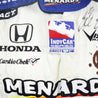 Signed 2008 Ed Carpenter Menards IndyCar Suit - F1 Vintage Racewear