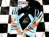 Lando Norris McLaren Race Special Edition Gulf Racing Gloves - F1 Vintage Racewear