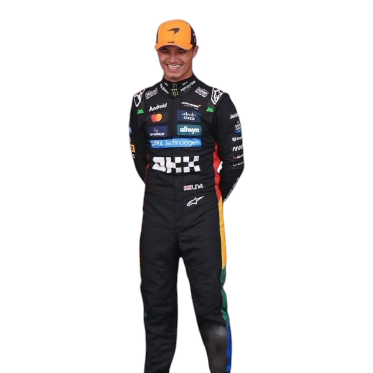2025 McLaren Formula One Driver Race Suit - British Grand Prix - F1 Vintage Racewear