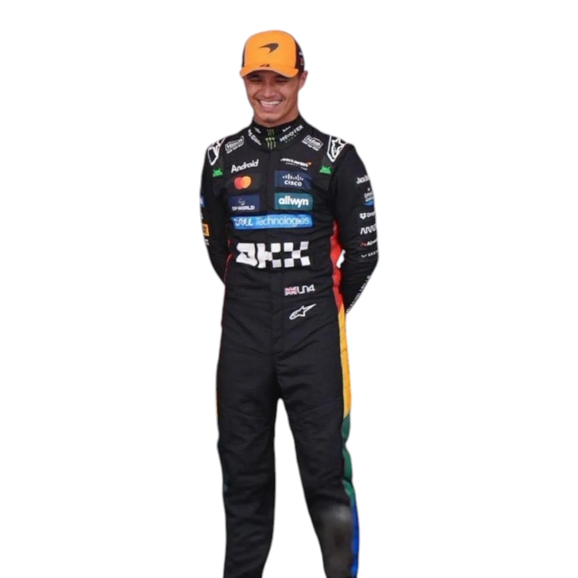 2025 McLaren Formula One Driver Race Suit - British Grand Prix - F1 Vintage Racewear