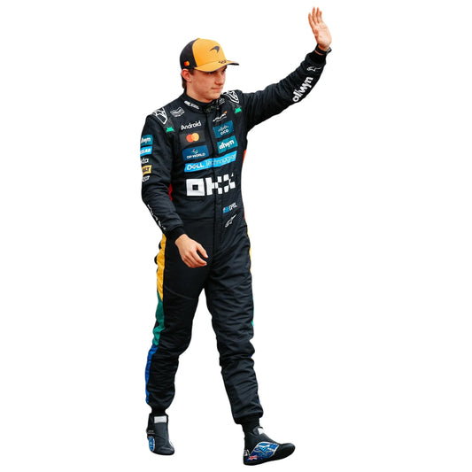 Oscar Piastri 2025 McLaren F1 Team Race Suit - British GP - F1 Vintage Racewear