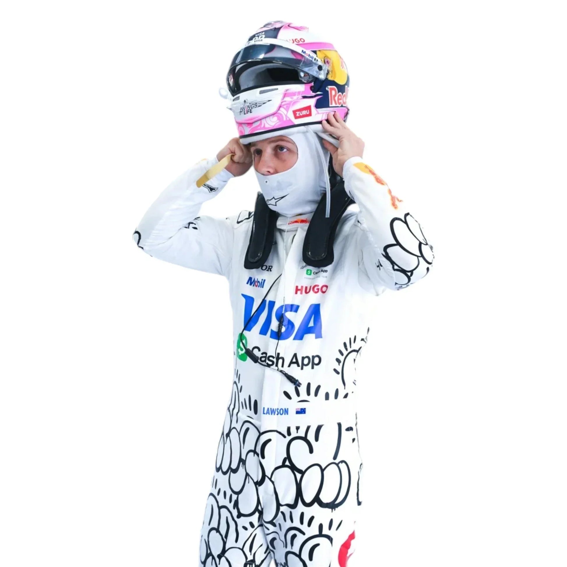 2025 Visa Cash App Racing Bulls Formula 1 Driver Race Suit - British GP - F1 Vintage Racewear
