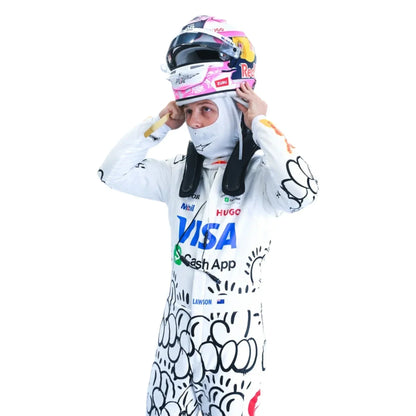 2025 Visa Cash App Racing Bulls Formula 1 Driver Race Suit - British GP - F1 Vintage Racewear