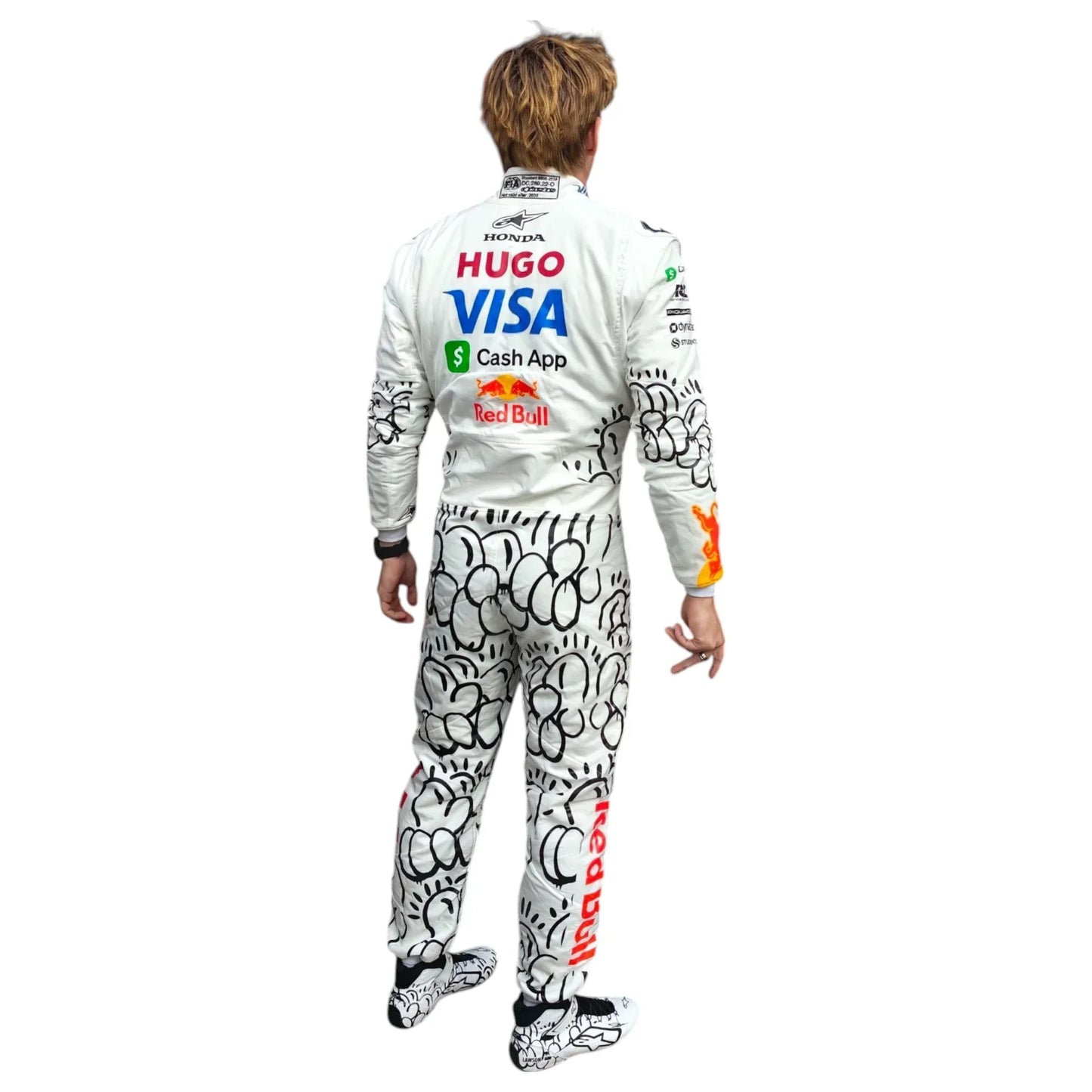 2025 Visa Cash App Racing Bulls Formula 1 Driver Race Suit - British GP - F1 Vintage Racewear