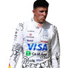 Isack Hadjar 2025 Visa Cash App Racing Bulls Replica F1 Race Suit - British GP - F1 Vintage Racewear