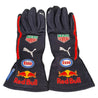 2019 Max Verstappen Red Bull Race Gloves - F1 Vintage Racewear