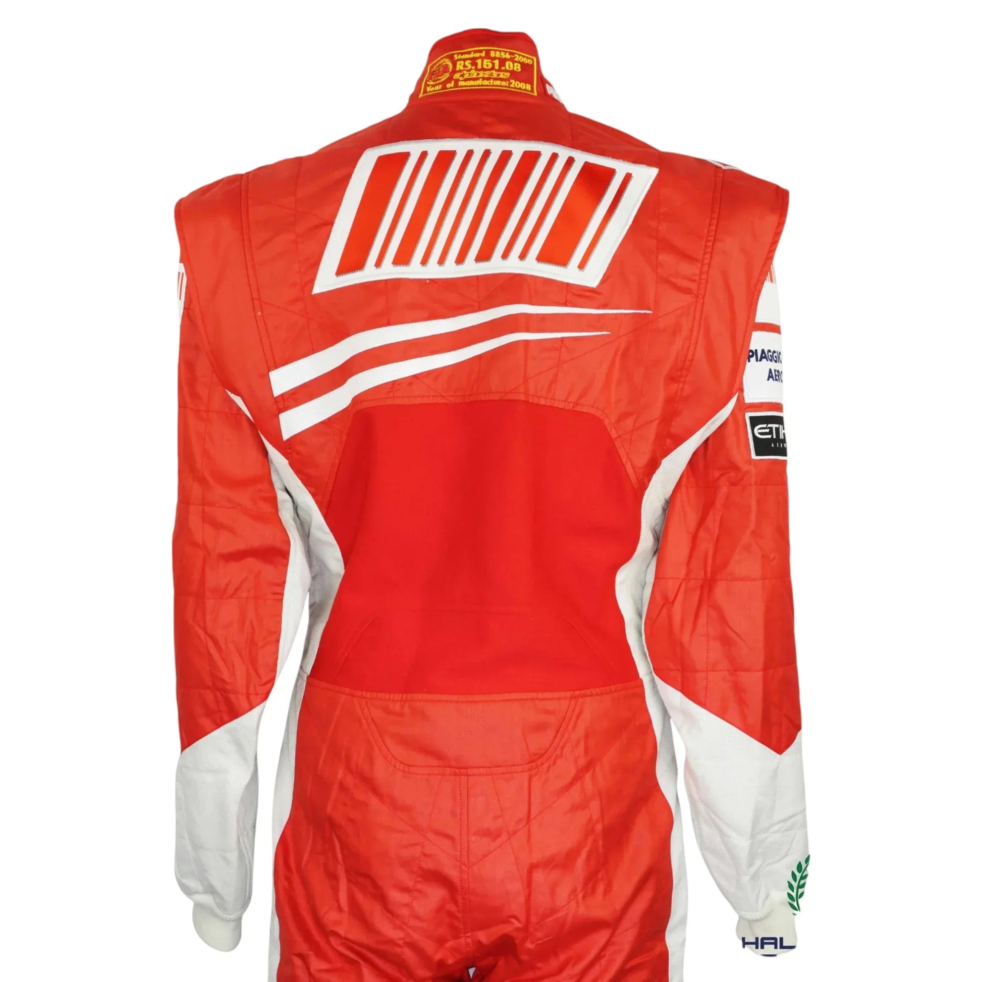 Kimi Raikkonen's 2008 Scuderia Ferrari Formula 1 Suit - F1 Vintage Racewear