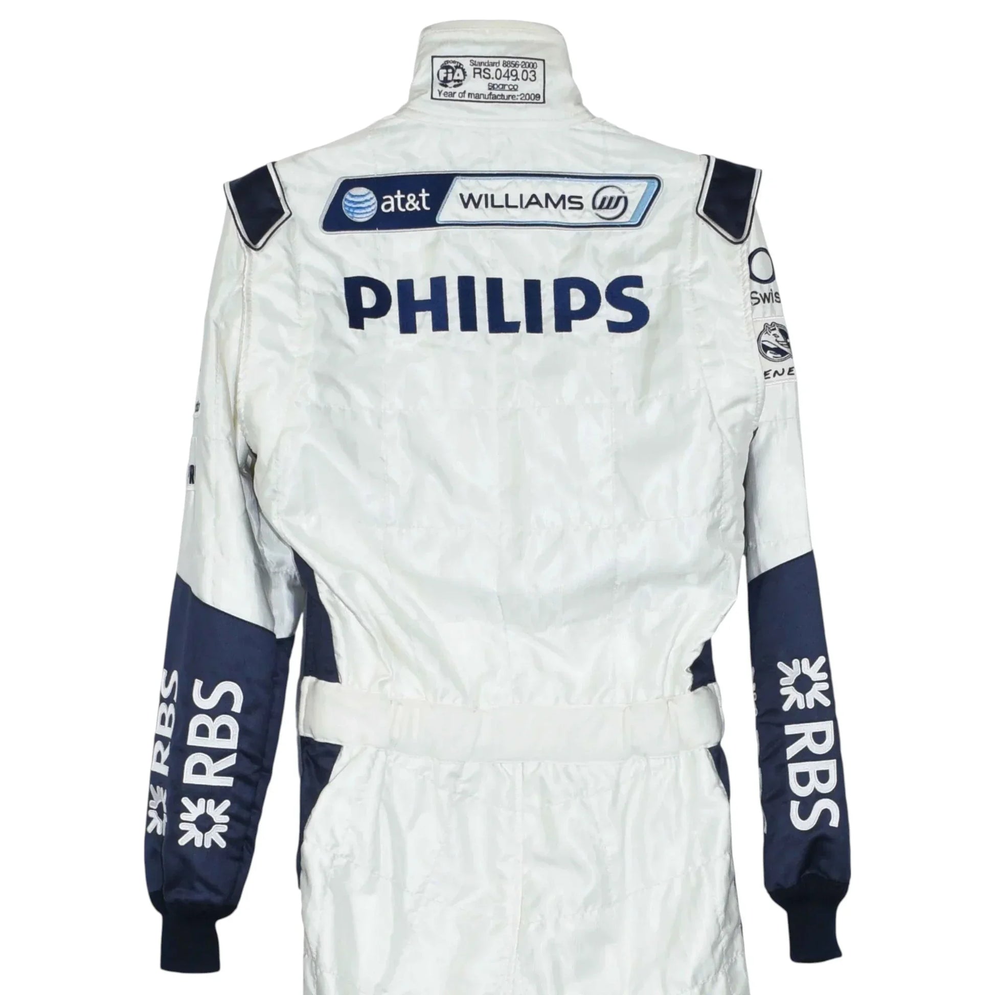 2009 Nico Rosberg Race Williams Formula 1 Suit - Iconic Race Attire - F1 Vintage Racewear