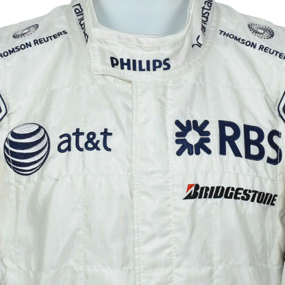 2009 Nico Rosberg Race Williams Formula 1 Suit - Iconic Race Attire - F1 Vintage Racewear