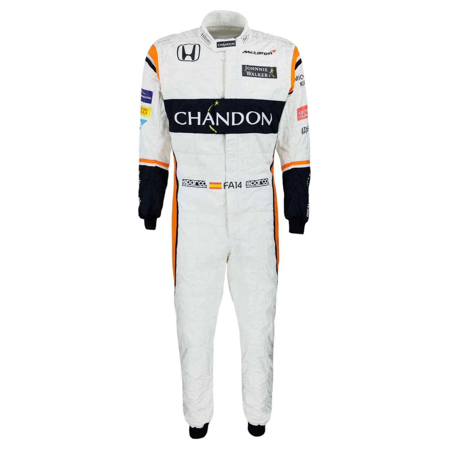 2017 Fernando Alonso Spanish Grand Prix McLaren F1 Suit - F1 Vintage Racewear