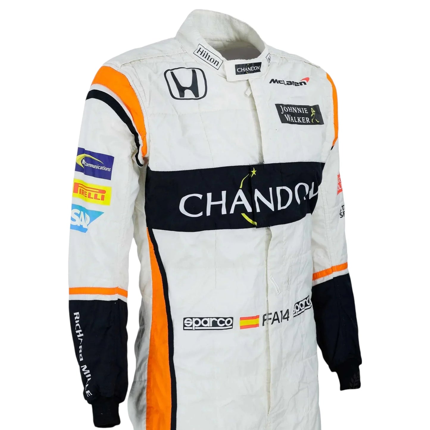 2017 Fernando Alonso Spanish Grand Prix McLaren F1 Suit - F1 Vintage Racewear