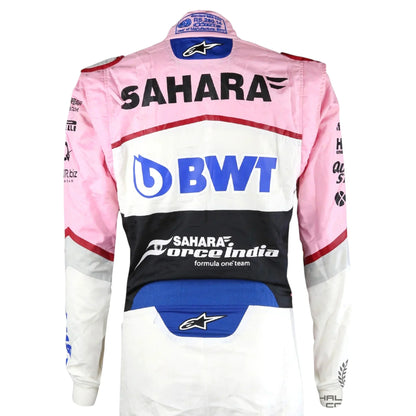 George Russell 2017 Abu Dhabi GP FP1 | Force India F1 Suit - F1 Vintage Racewear
