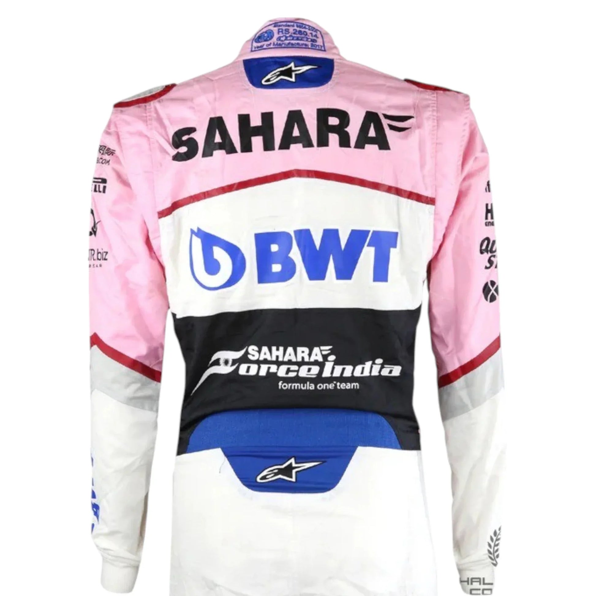 George Russell 2017 Abu Dhabi GP FP1 | Force India F1 Suit - F1 Vintage Racewear