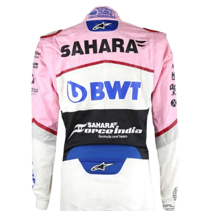 George Russell 2017 Abu Dhabi GP FP1 | Force India F1 Suit - F1 Vintage Racewear