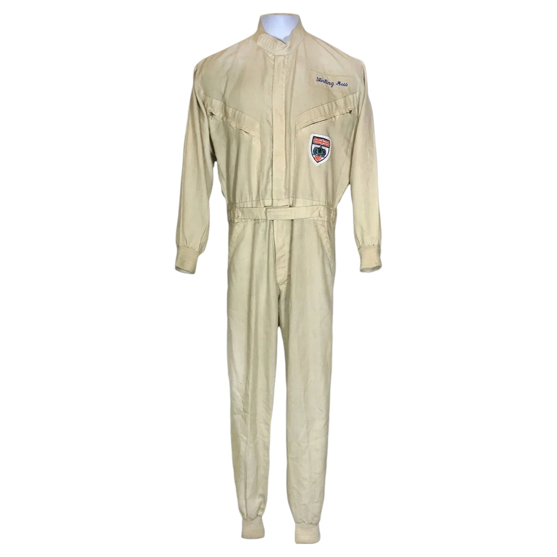Sir Stirling Moss Race Les Leston Racing Suit - F1 Vintage Racewear