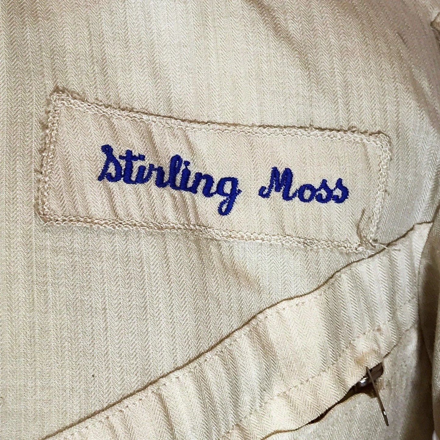 Sir Stirling Moss Race Les Leston Racing Suit - F1 Vintage Racewear