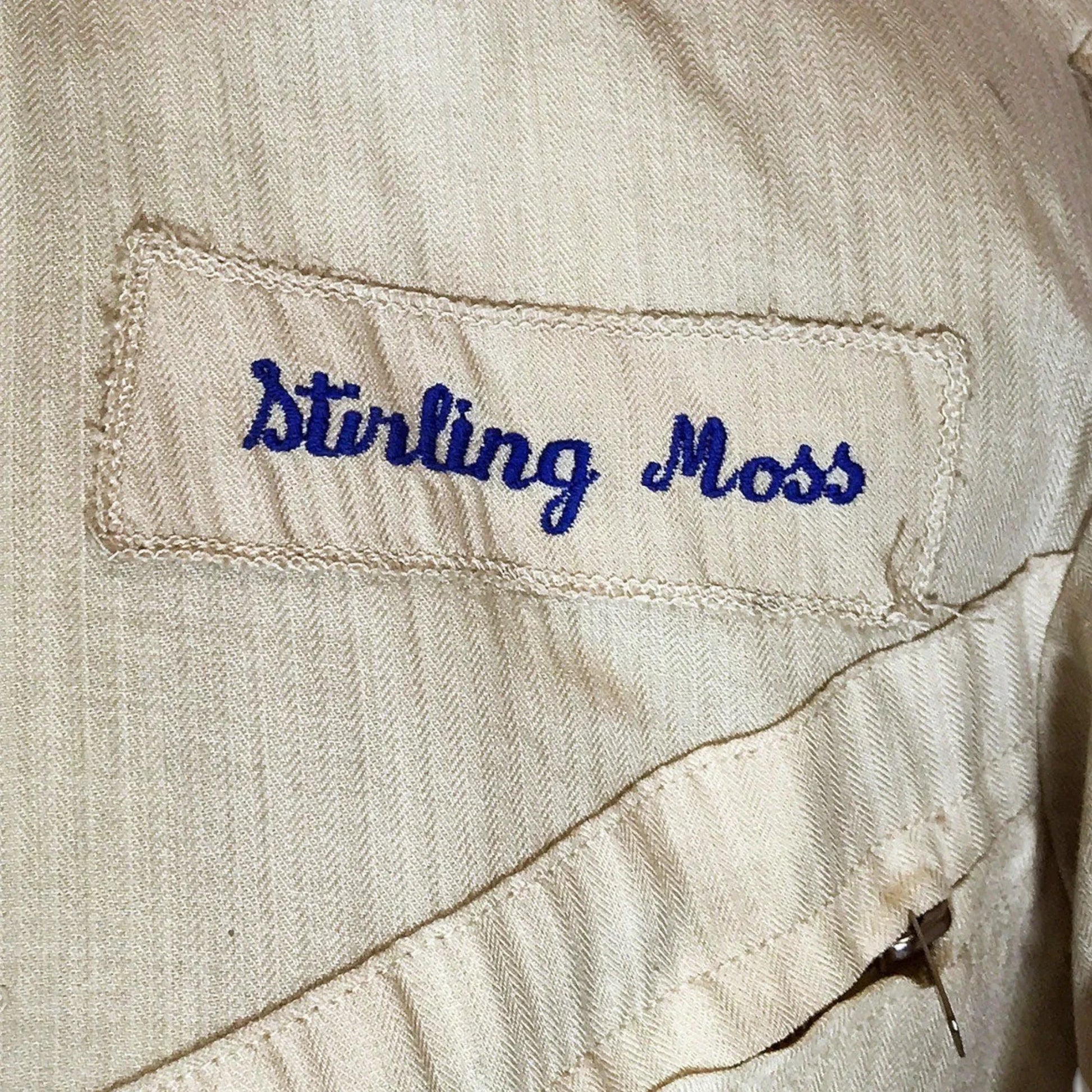 Sir Stirling Moss Race Les Leston Racing Suit - F1 Vintage Racewear