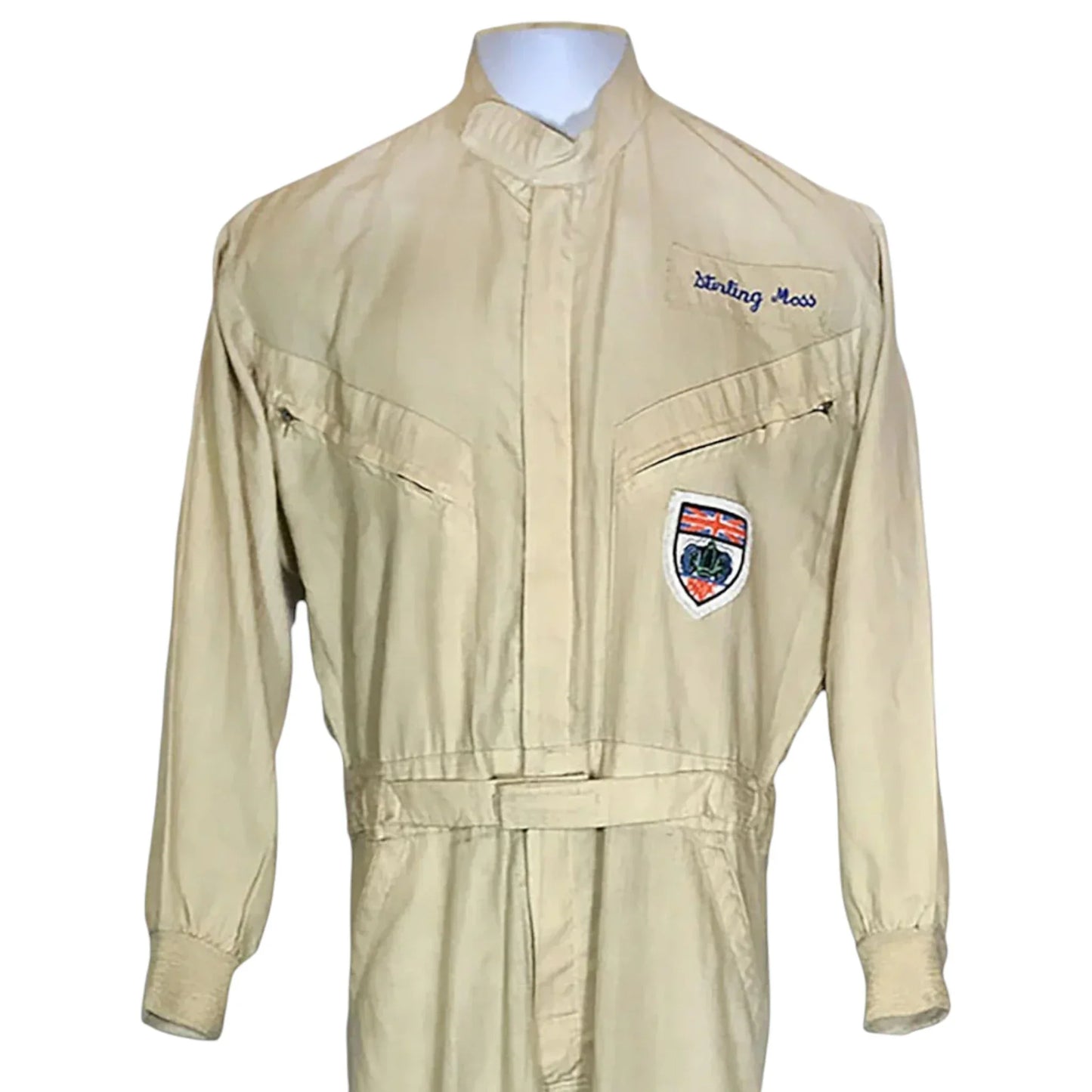 Sir Stirling Moss Race Les Leston Racing Suit - F1 Vintage Racewear