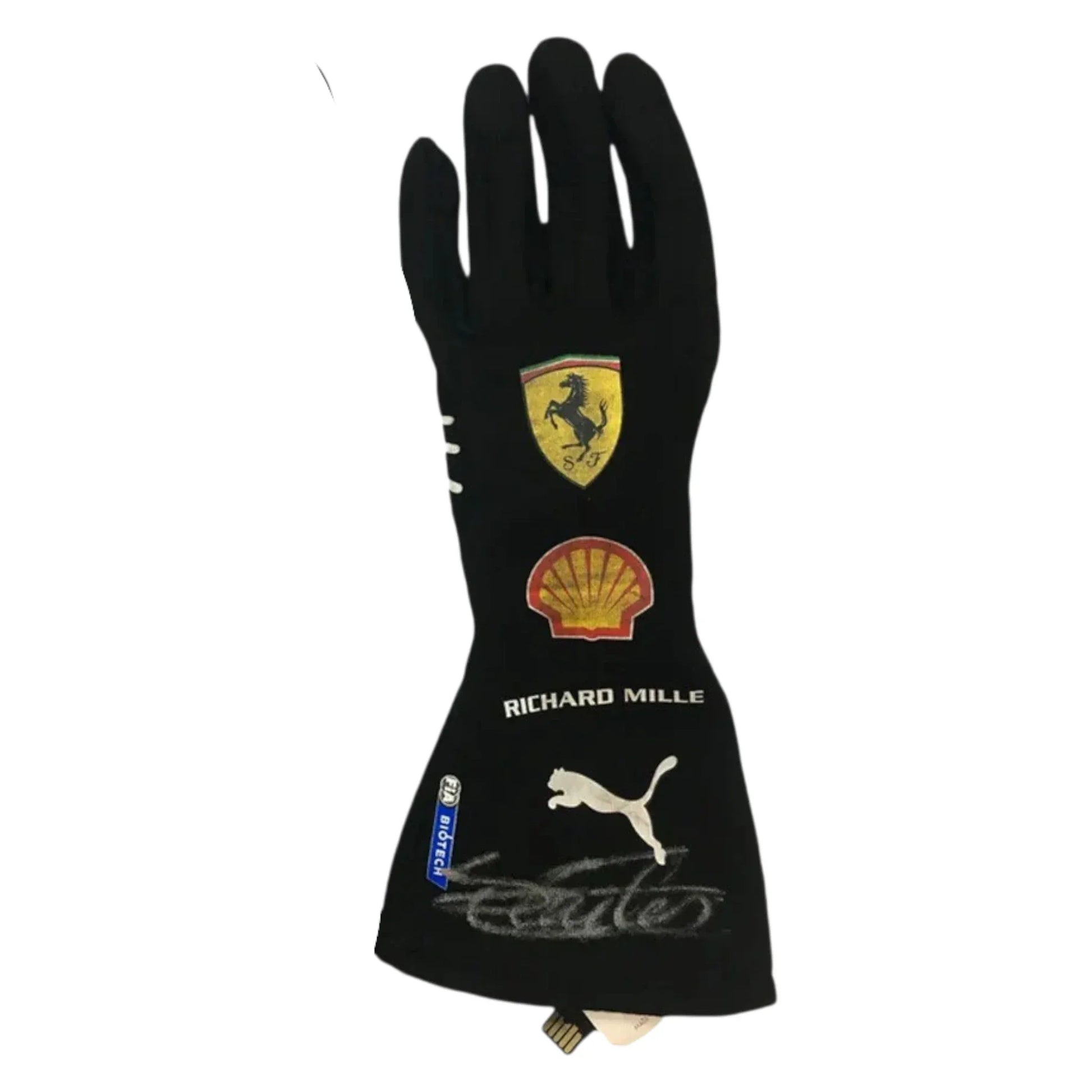 2021 Charles Leclerc Ferrari Monaco GP F1 gloves - F1 Vintage Racewear