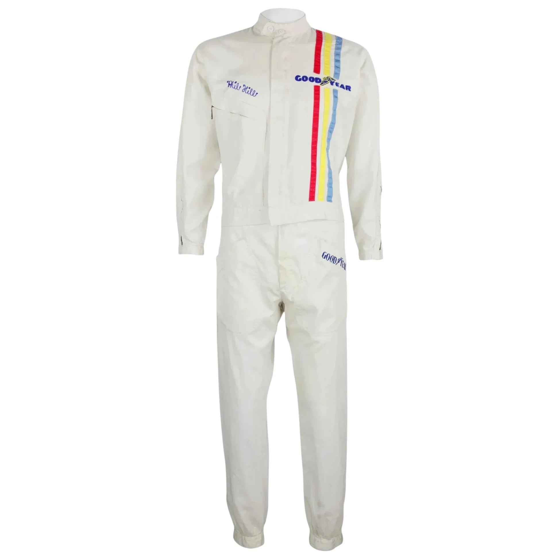 1965 Phil Hill - America's First F1 Champion | Shelby American Hinchman Race Suit - F1 Vintage Racewear