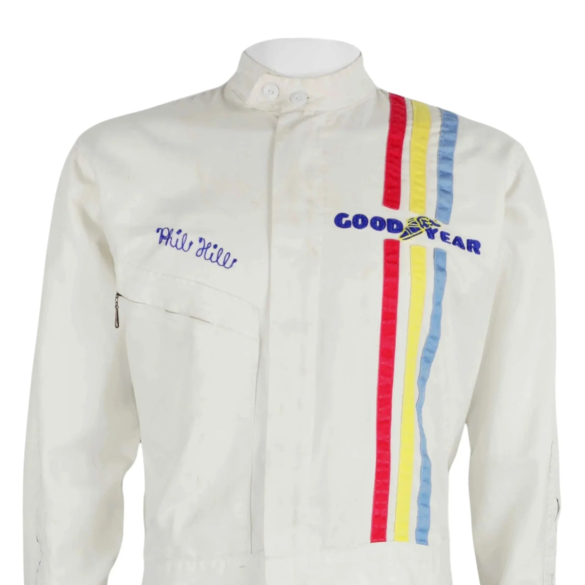 1965 Phil Hill - America's First F1 Champion | Shelby American Hinchman Race Suit - F1 Vintage Racewear
