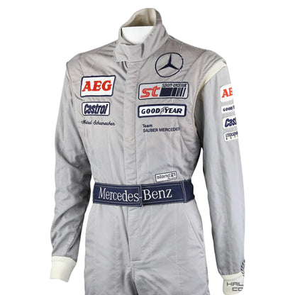 1990 Michael Schumacher Mercedes Benz World Sportscar Suit - F1 Vintage Racewear