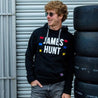 JAMES HUNT HOODIE SILVERSTONE - Vintage F1 Racewear