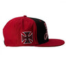 KIMI RÄIKKÖNEN CAP CROSS LOGO FLATBRIM - Vintage F1 Racewear