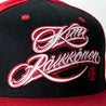 KIMI RÄIKKÖNEN CAP CROSS LOGO FLATBRIM - Vintage F1 Racewear