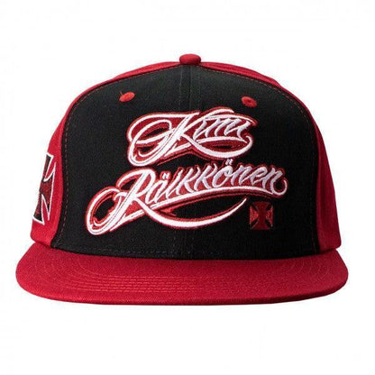 KIMI RÄIKKÖNEN CAP CROSS LOGO FLATBRIM - F1 Vintage Racewear