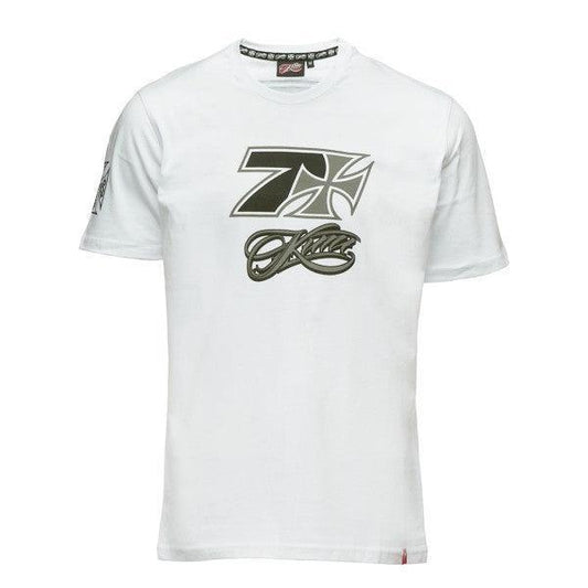 KIMI RÄIKKÖNEN T-SHIRT OG WHITE - F1 Vintage Racewear
