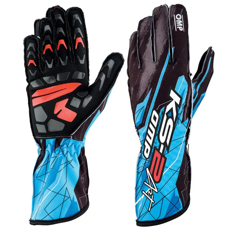 OMP KS-2 Art Kart Racing Gloves - F1 Vintage Racewear