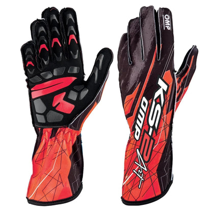OMP KS-2 Art Kart Racing Gloves - F1 Vintage Racewear