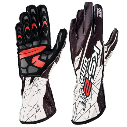OMP KS-2 Art Kart Racing Gloves - F1 Vintage Racewear