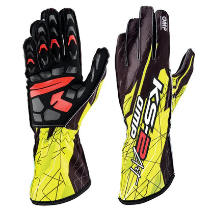OMP KS-2 Art Kart Racing Gloves - F1 Vintage Racewear
