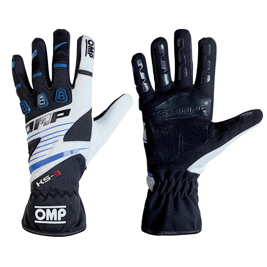 OMP KS-3 Karting Gloves - F1 Vintage Racewear