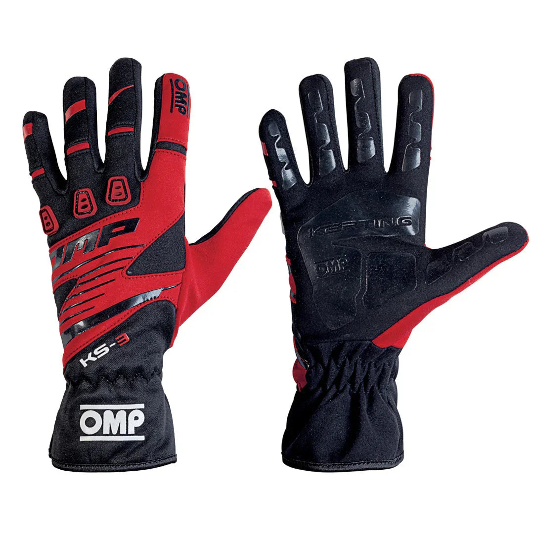 OMP KS-3 Karting Gloves - F1 Vintage Racewear